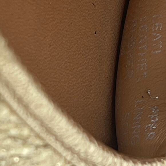 TORY BURCH Laila 2 Driver 7.5 Flats Crinkle Sparkle Gold Shoes Bow Leather - Picture 14 of 14